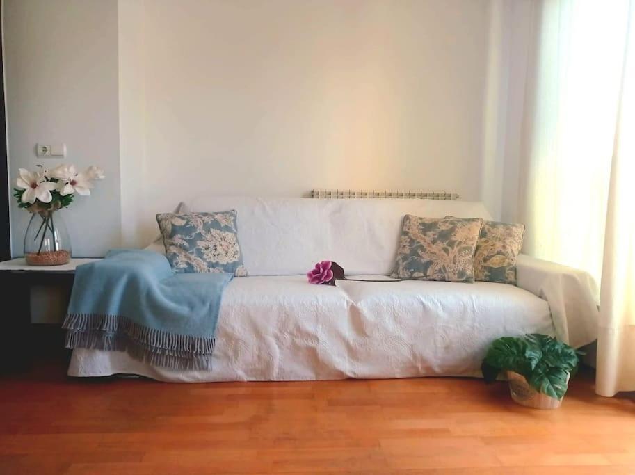 Acogedor Apartamento Con Piscina Y Garaje Lägenhet Huesca Exteriör bild